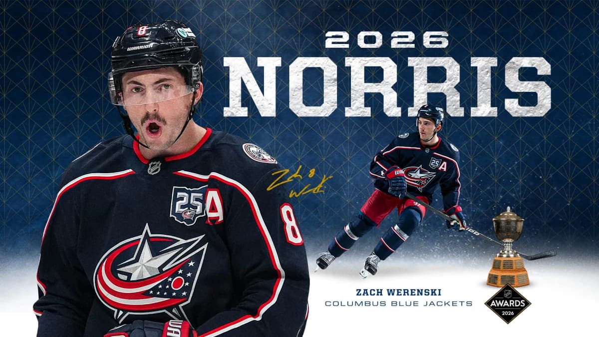 Zach Werenski named winner of James Norris Memorial Trophy