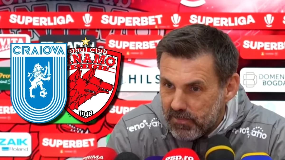 Zeljko Kopic, mesaj pentru Cătălin Cîrjan înainte de Universitatea Craiova – Dinamo: „Am făcut un tu