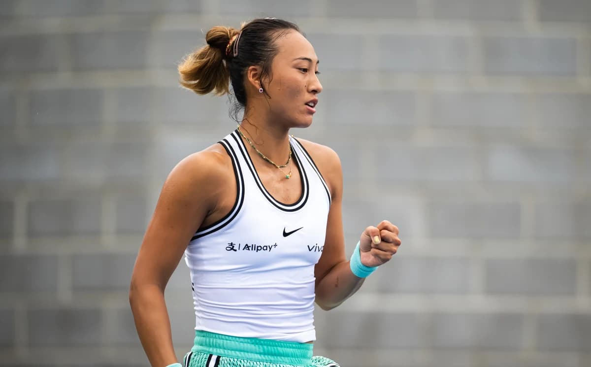 Zheng, Liutova qualify for US Open; Zidansek stops Andreescu