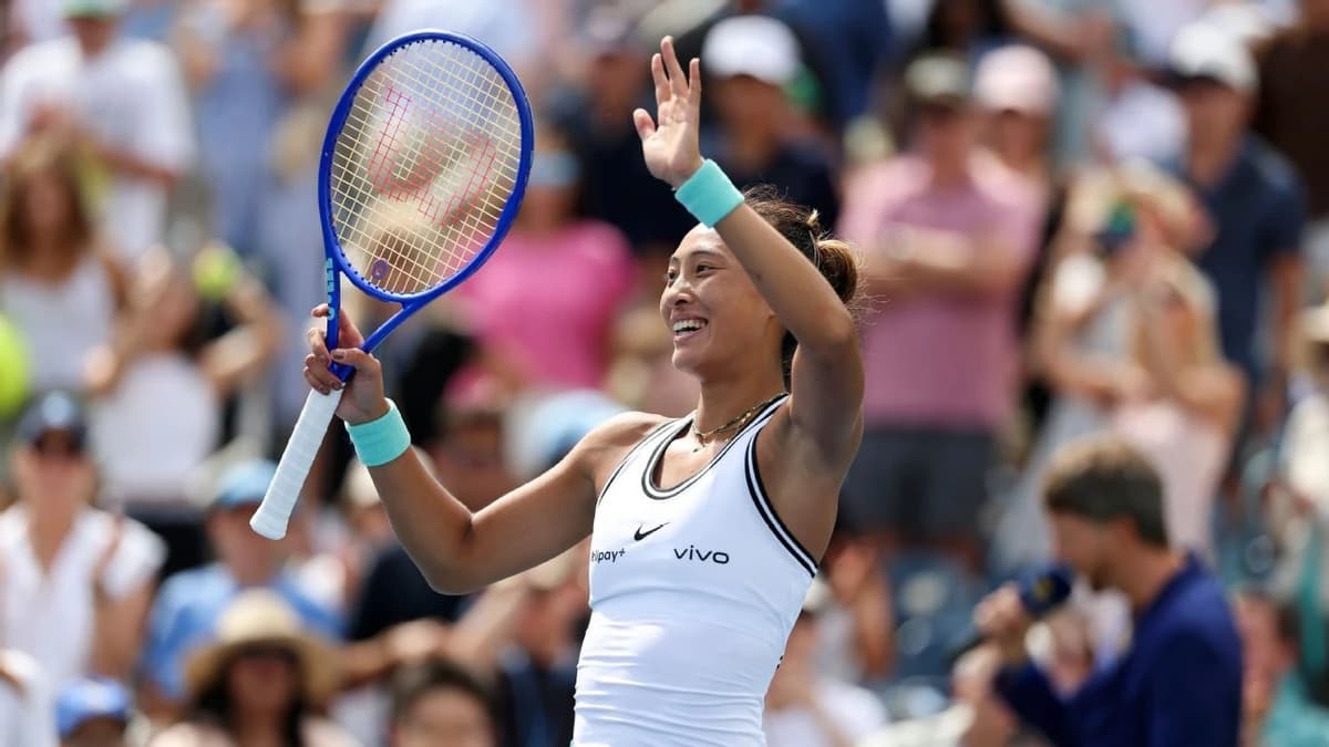 Zheng, Potapova spring pair of US Open upsets
