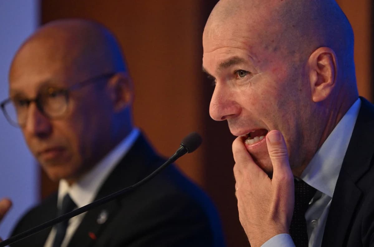 Zinedine Zidane a anunțat primul obiectiv, după ce a devenit selecționerul Franței