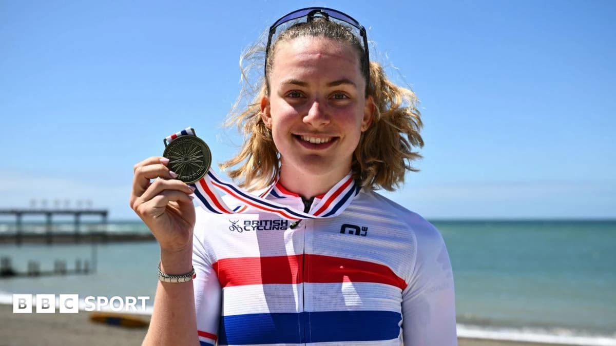 Zoe Backstedt: British champion targets Tour de France Femmes debut after wonder week