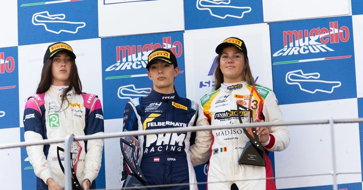 Zoe Florescu Potolea a încheiat debutul în Campionatul Italian de Formula 4 cu 2 podiumuri