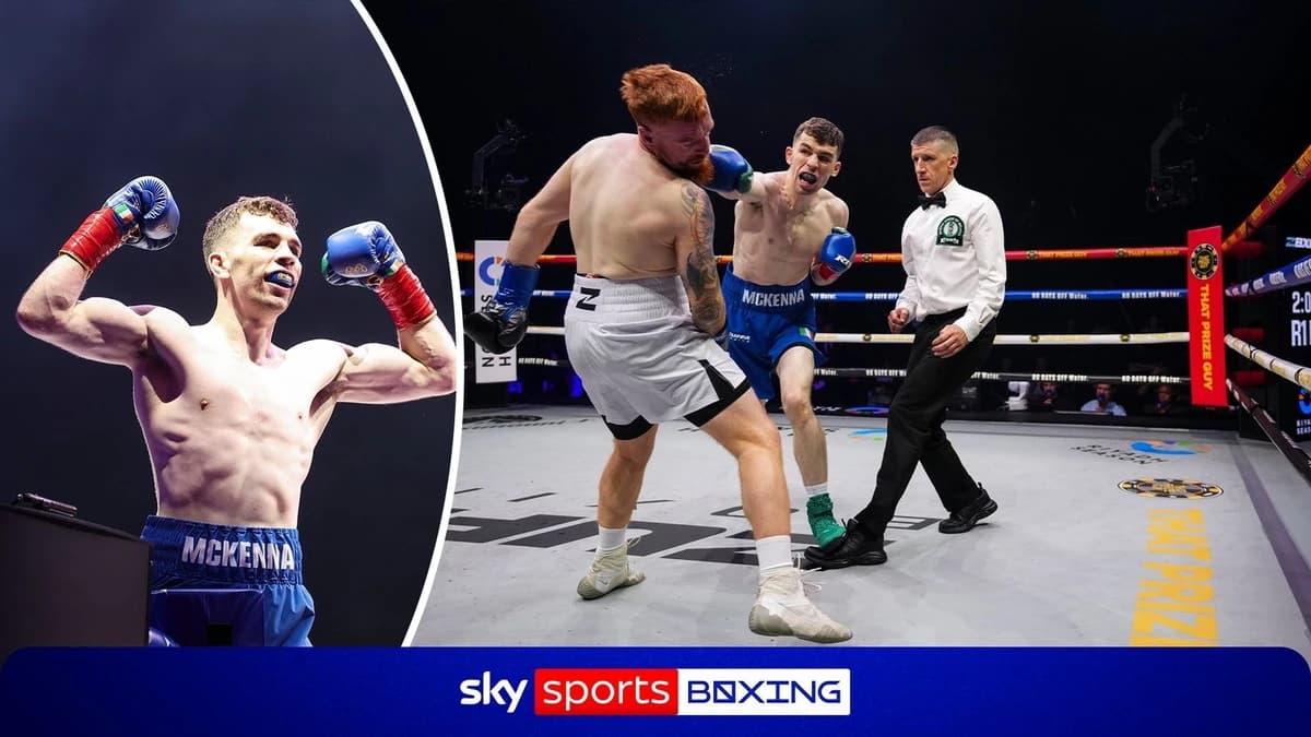 Zuffa Boxing 10: Stevie McKenna with HUGE first round knockout