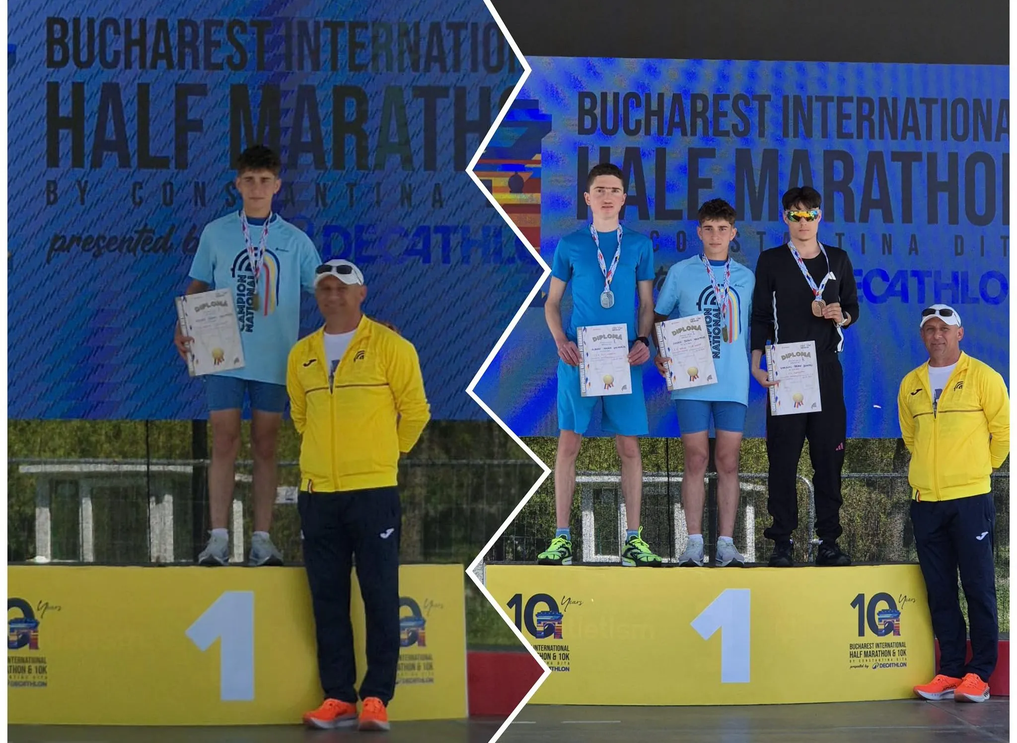 (FOTO) Aur la semimaraton pentru un sportiv legitimat la CSM Onești