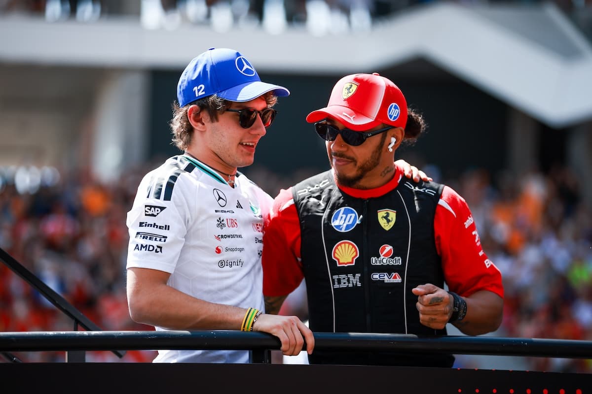 Is Kimi Antonelli following in Lewis Hamilton's footsteps?