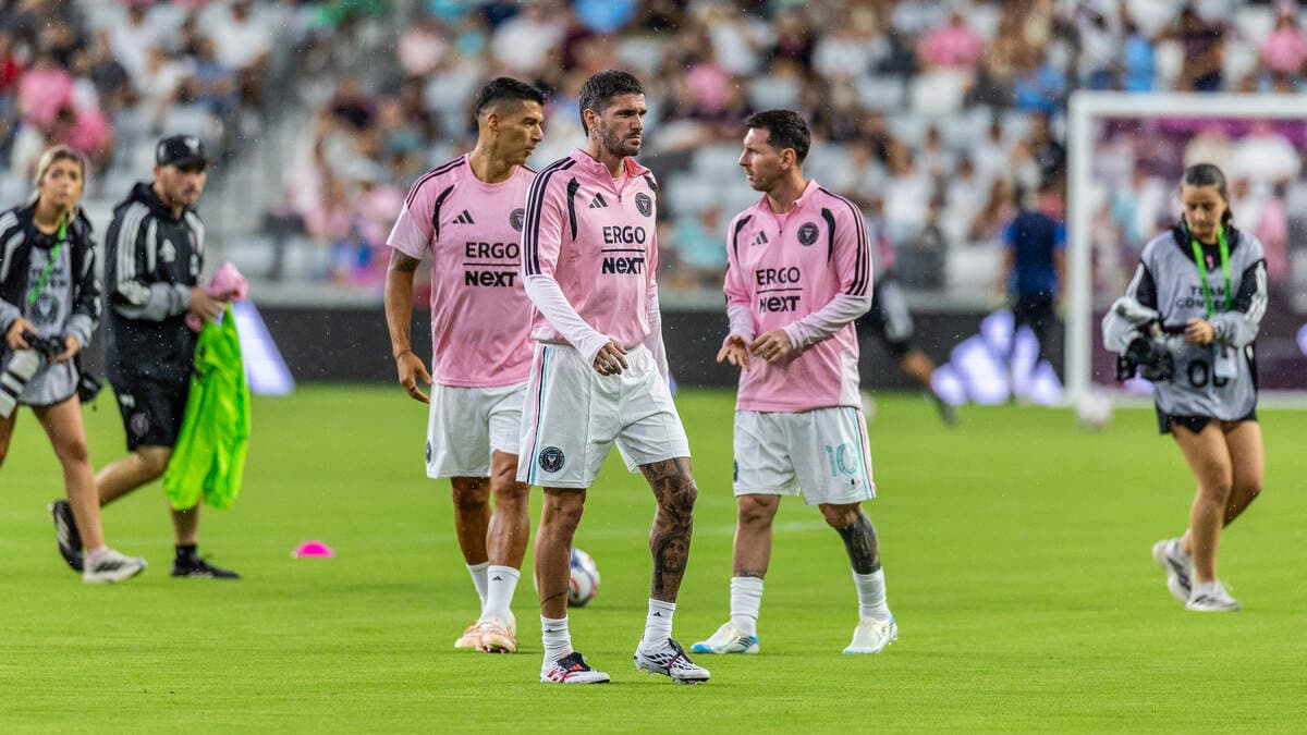 Messi, De Paul return to Inter Miami for rain-delayed game vs. Columbus Crew